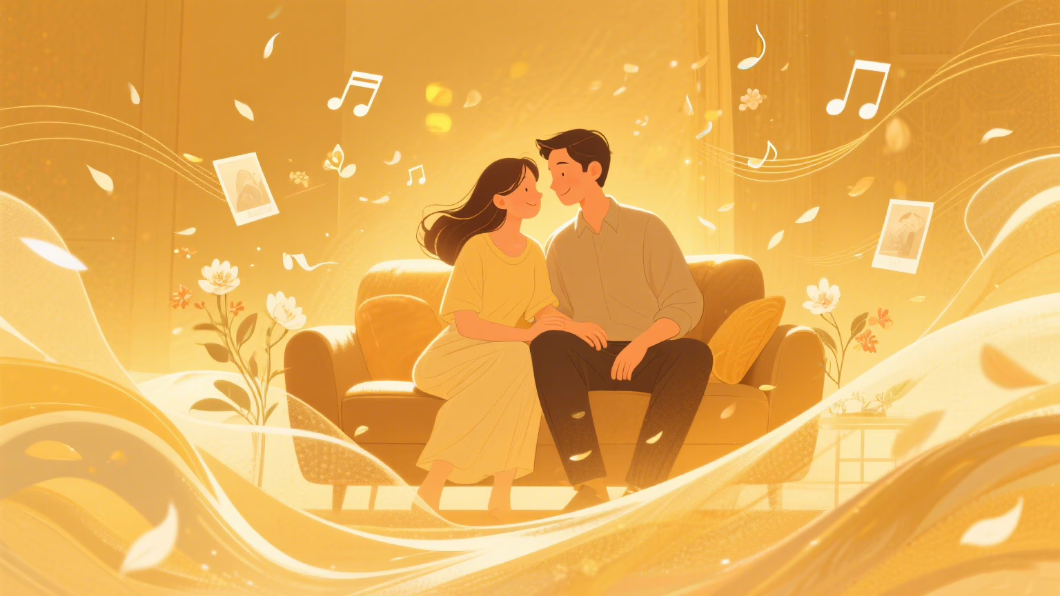 Long-term couple enjoying benefits of regular sensory intimacy practices