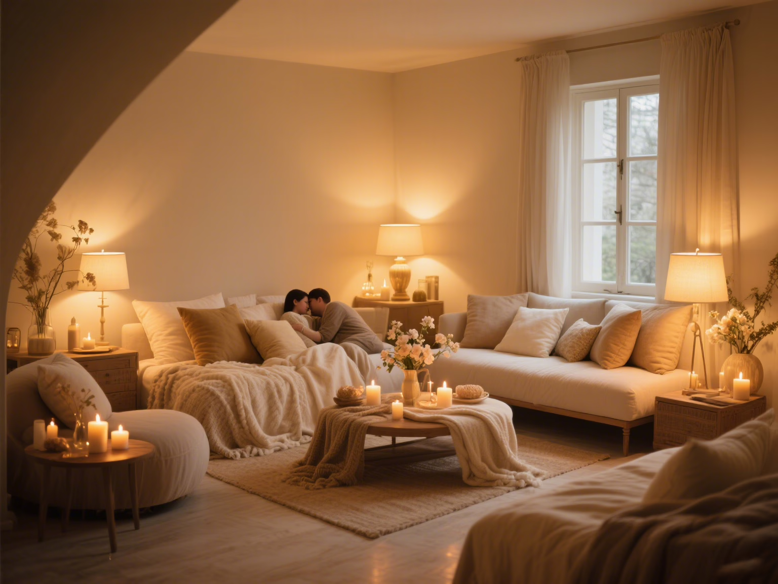 romantic environment couple touch games