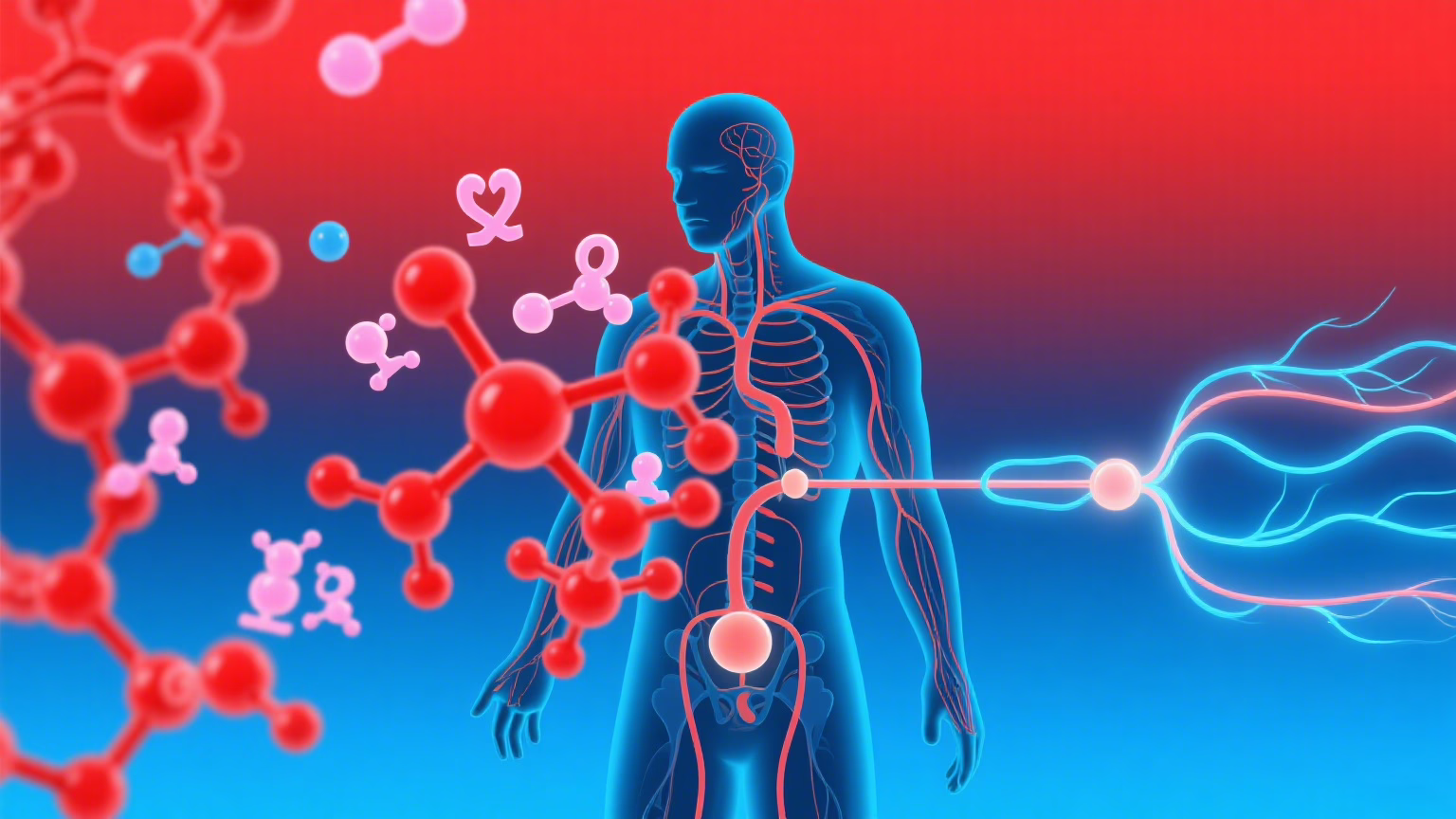 Medical illustration showing cortisol suppressing sex hormones affecting libido