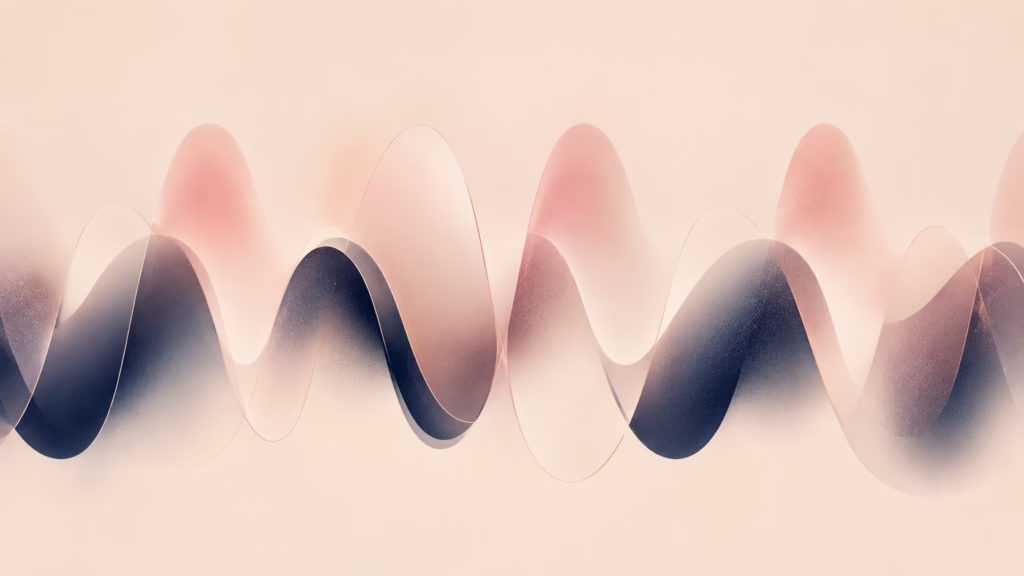 Abstract illustration of an on-and-off rhythm representing sensory teasing